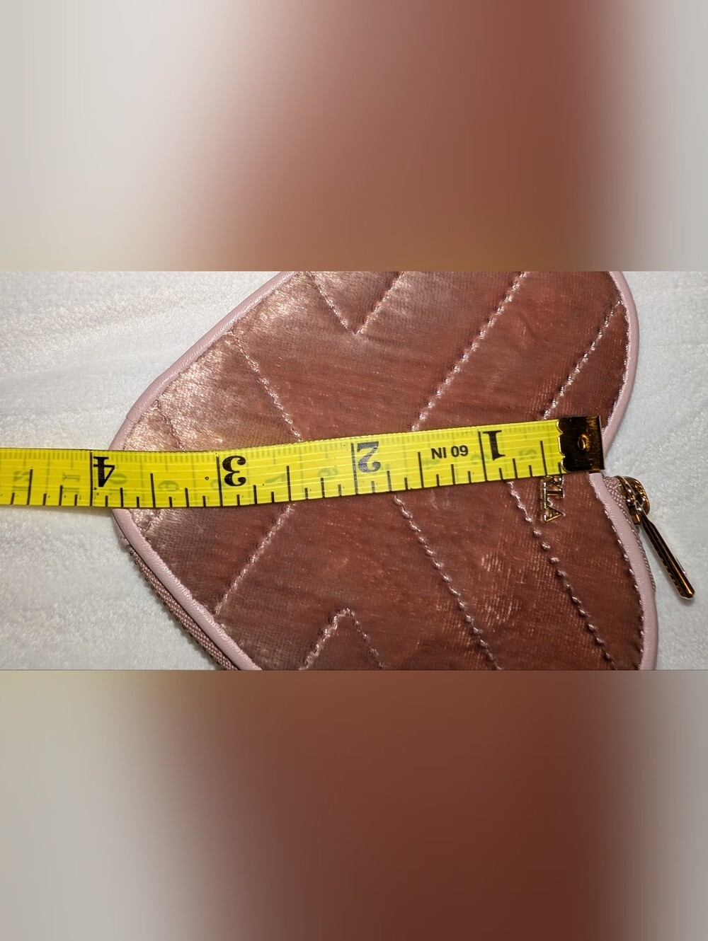 Furla Fortuna Small Coin Case with Pink Trim Good Condition - Picture 8 of 8